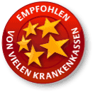 Von Krankenkassen empfohlen